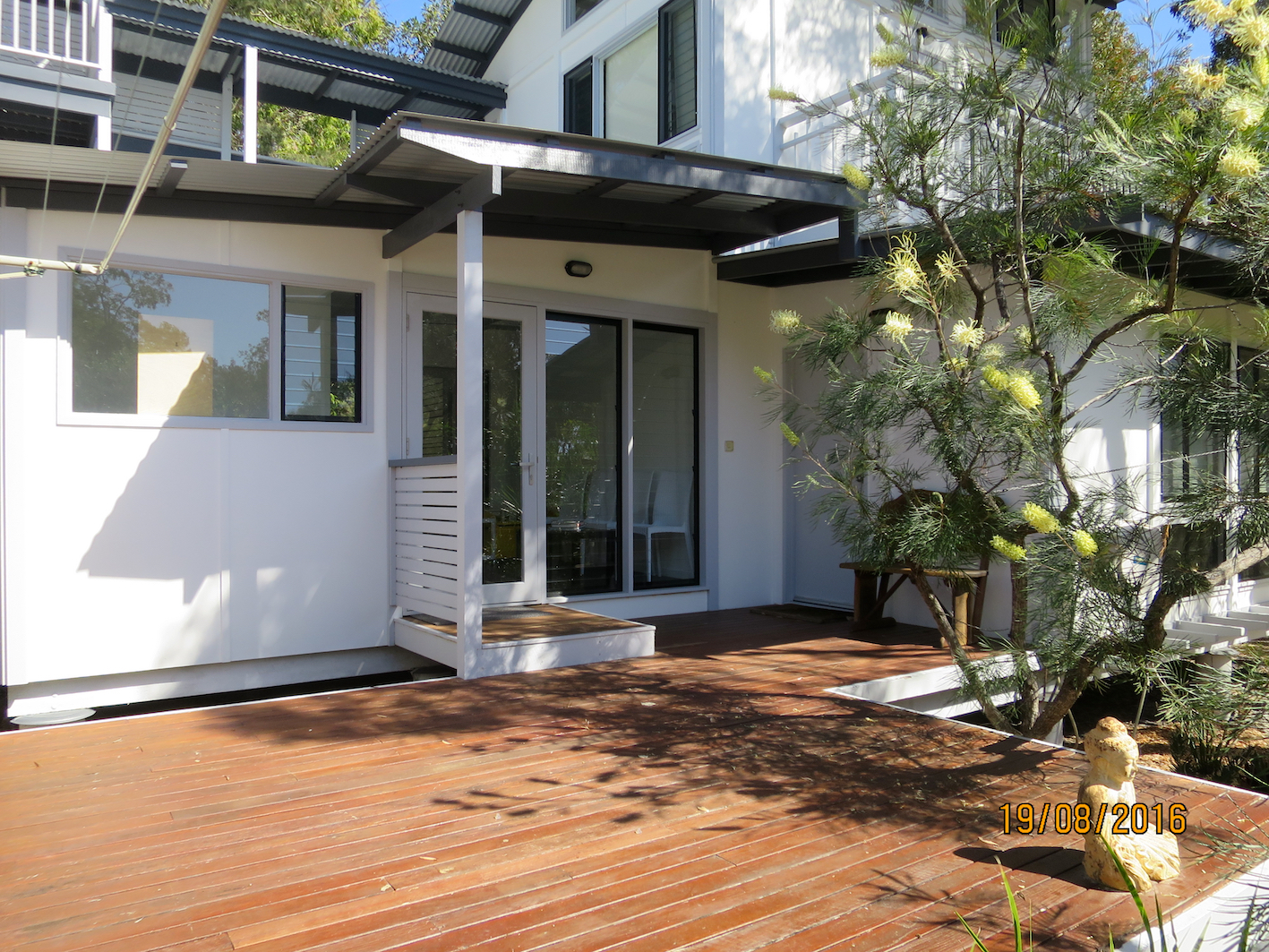 Sunshine Beach Osteopath Centre back deck